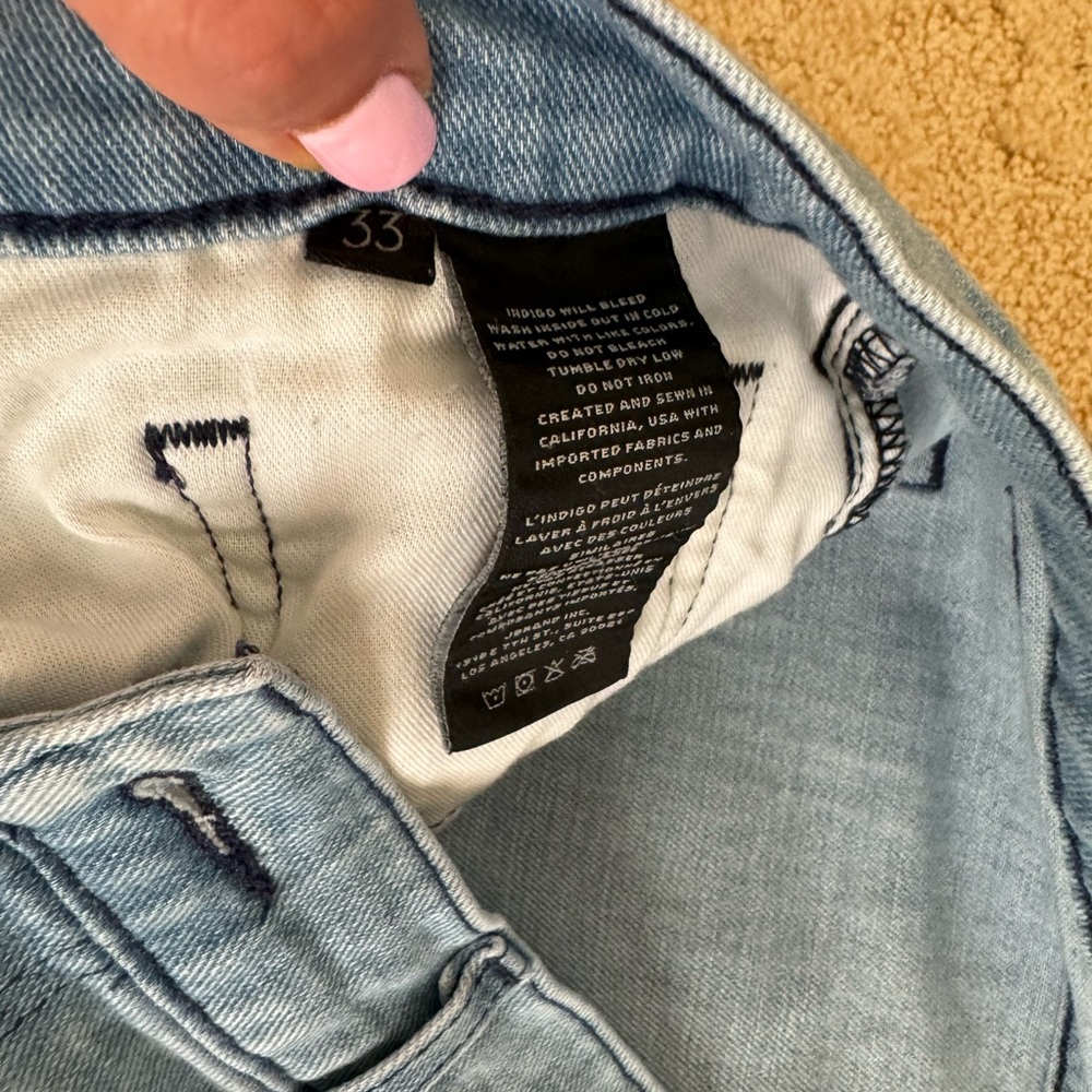 Mens J Brand jeans size 33 - Picture 3 of 9